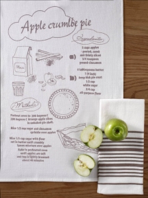 Набор кухонных полотенец Pavia Apple Crumlbe Pie 40х60
