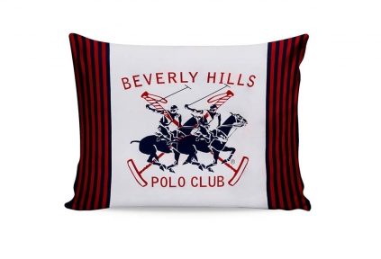Наволочки Beverly Hills Polo Club BHPC 009 red 50х70