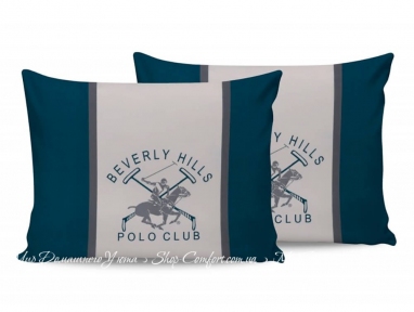 Наволочки Beverly Hills Polo Club BHPC 024 green 50х70