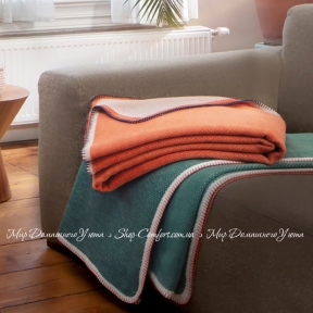 Плед Biederlack Bocasa Wohndecke Global terracotta 150х200