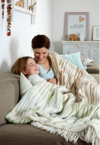 Плед Biederlack Soft Impression Ombre Wave 150х200