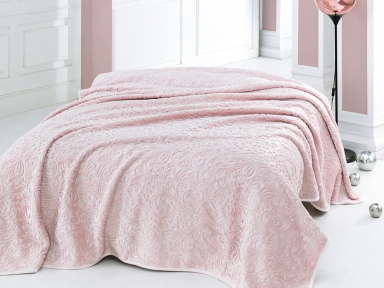 Покрывало Marie Claire Lucie pink 220х240