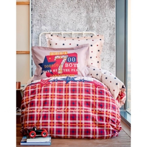 Плед-покрывало Karaca Home Peace 2018-2 bordo 160х220