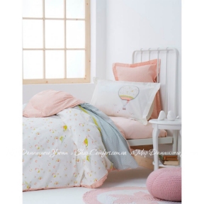 Плед-покрывало Karaca Home Ninon 2018-2 somon 160х220