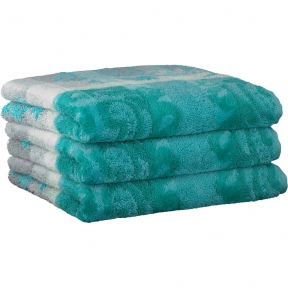 Полотенце Cawoe Noblesse Cashmere Jacquard 1057-14 mint 50х90