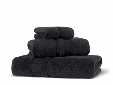 Махровое полотенце Hamam Pera 50х100 black