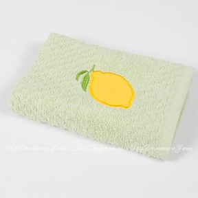 Полотенце кухонное Lotus Mira Lemon зеленый 40х60