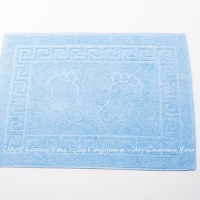 Полотенце для ног Lotus Отель голубой 50х70
