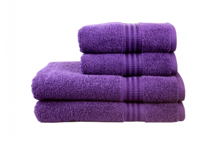 Махровое полотенце для лица Hobby Rainbow 50х90 фиолетовый