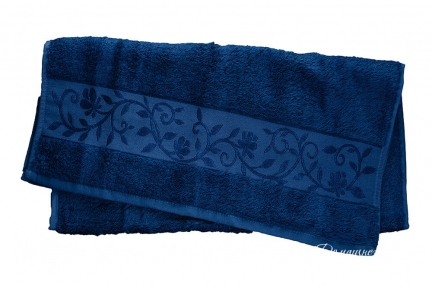 Полотенце Hanibaba Темно-Синий бамбук 50х90 (m012908)