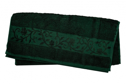 Полотенце Hanibaba Темно-Зеленый бамбук 70х140 (m012927)