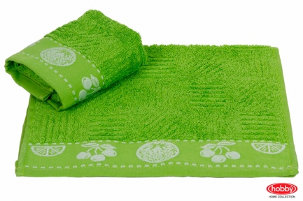 Кухонное полотенце Hobby Meyve 30х30 зеленый