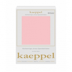 Простынь на резинке KAEPPEL розовый 180х200 трикотаж