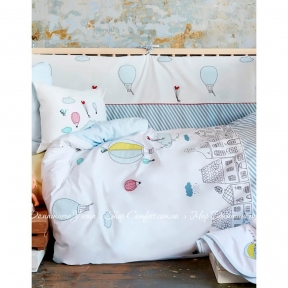 Постельное белье для младенцев Karaca Home Balloon 2018-1 аппликация