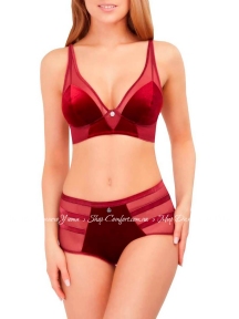 Трусы брифы Marc & Andre A8-2996 Velvet бордовый