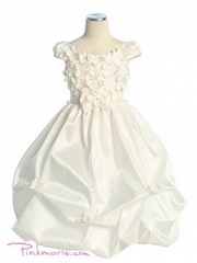 Платье Pink Maria Ромашковая принцесса для девочек белый