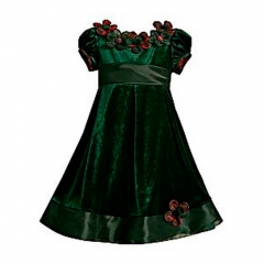 Платье Bonnie Jean Панночка для девочек зеленый