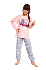 Пижама Cornette Girls 534 розово-серый