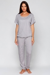 Пижама Lanett 010-1 светло-серый