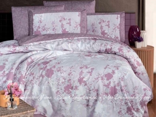 Сатиновое постельное белье La Romano Premium Lily Berry