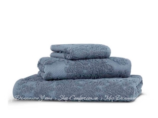 Махровое полотенце Hamam Patara 70х140 stone blue
