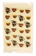 Полотенце махровое кухонное IzziHome Чашка 90x180 коричневый (2200000548689)