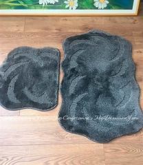 Набор ковриков в ванную комнату IzziHome Super Eva Fume 60x50 и 60x100 (2200000549037)