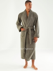Теплый мужской халат Nusa Ns 7235 haki