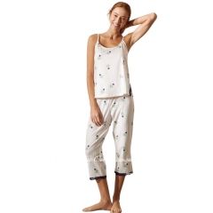 Женская трикотажная пижама капри с майкой Hays 36164