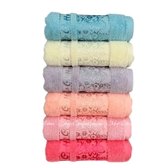 Набор махровых полотенец Cestepe VIP Cotton Eylul 50х90 хлопок 6пр.