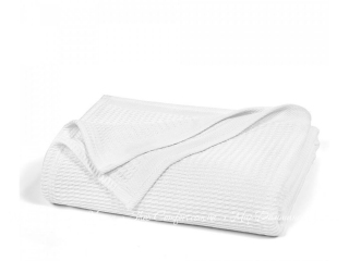 Плед-покрывало с подушками Lappartement Luna Pique white 230х260 белый