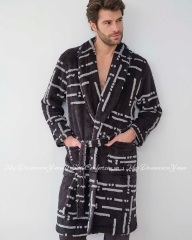 Мужской теплый домашний халат Massana L736313