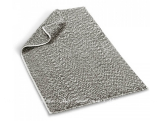 Хлопковый коврик для ванной комнаты Lappartement Grade dark grey 60х90