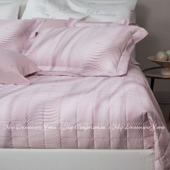 Постельное белье сатин люкс Blumarine Romantic heather (erica) евро-макси