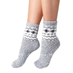 Носки женские теплые Shato 056 Lady Cozy Socks grey