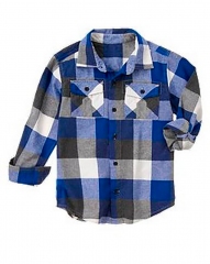 Рубашка Gymboree Буффало для мальчиков синий
