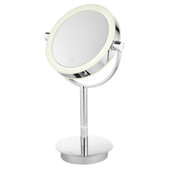 Косметическое зеркало с подсветкой JOOP! Chromeline 011640000 white/сhrom