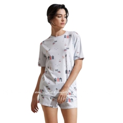Женский трикотажный комплект шорты с футболкой Hays 36134