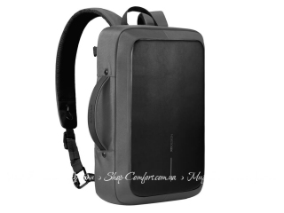 Рюкзак и портфель с защитой от краж XD Design Bobby Bizz P705.922 серый