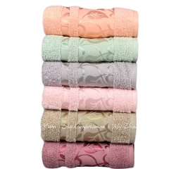 Набор махровых полотенец Cestepe VIP Cotton Yesim 90х150 хлопок 6пр.