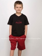 Хлопковая пижама для мальчика шорты с футболкой Hays 2869