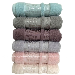 Набор махровых полотенец Cestepe VIP Cotton Ece 70х140 хлопок 6пр.