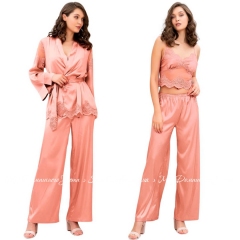 Шелковая пижама с жакетом Mia-Amore Аурелия 3896