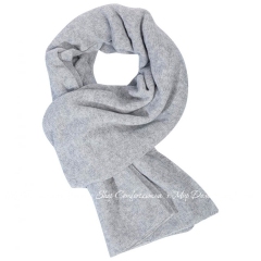 Кашемировый шарф Marc & Andre JA17-K011-LGM серый