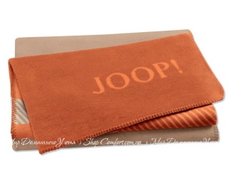 Хлопковый плед JOOP! Wohndecke Modern Kupfer