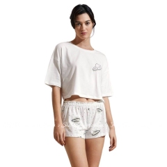 Женский трикотажный комплект шорты с футболкой Hays 36183