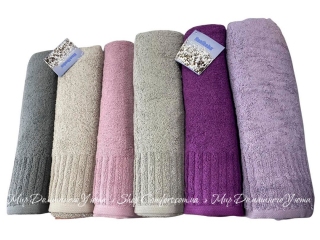 Набор махровых полотенец Hanibaba VIP Cotton Ariana 50х90 хлопок 6пр.