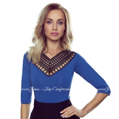 Женская блузка Eldar Georgia синяя