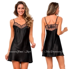 Короткая шелковая комбинация Mia-Amore Реджина 3900