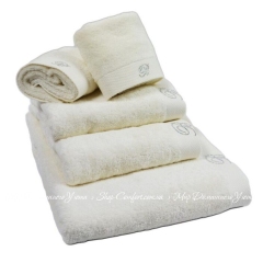 Набор кремовых махровых полотенец Blumarine Benessere Pearl 5пр.